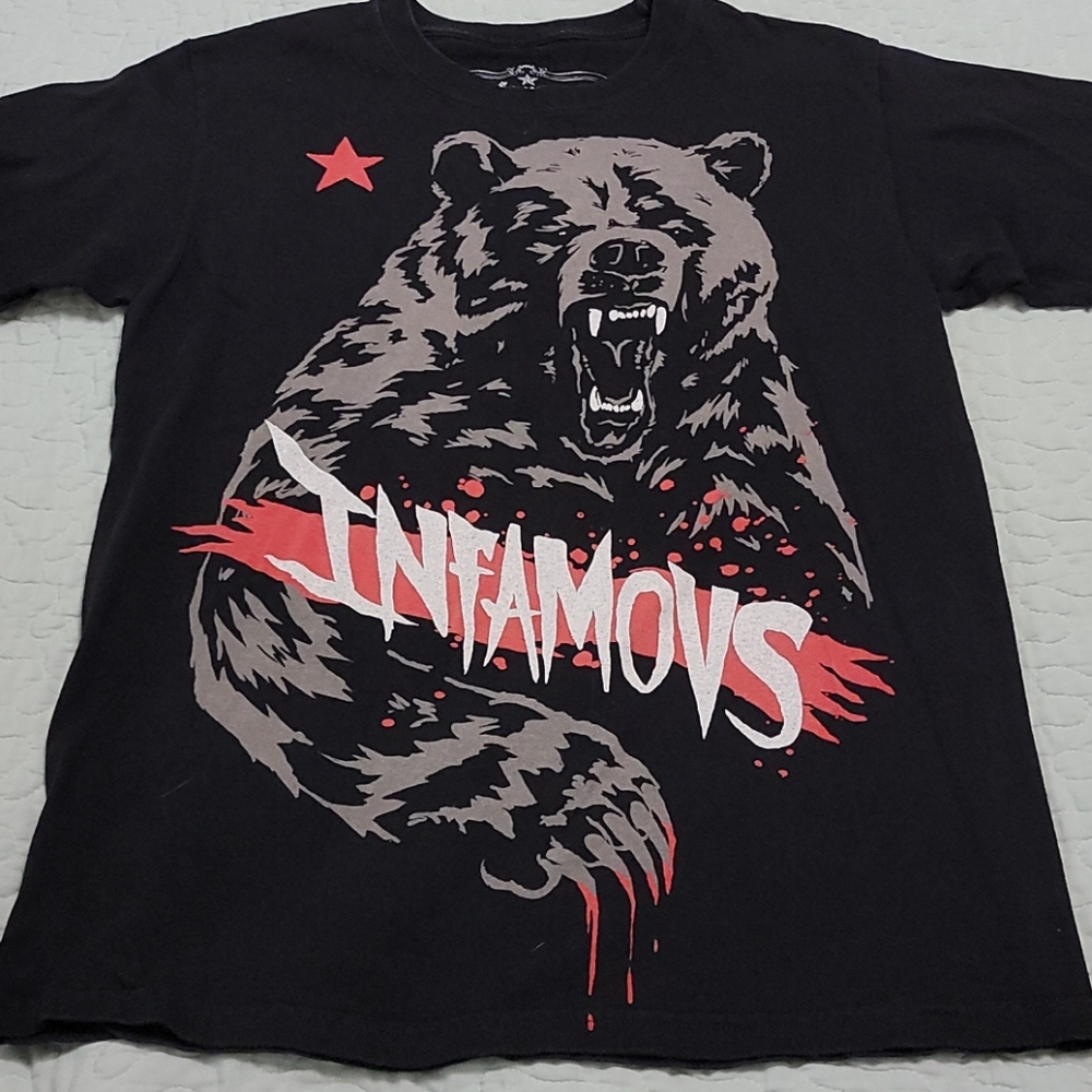 Infamous Designer T-Shirt Sz M